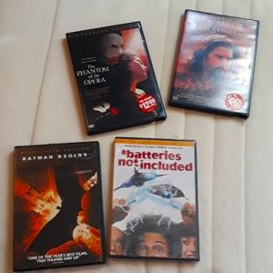 Five Working DVDs